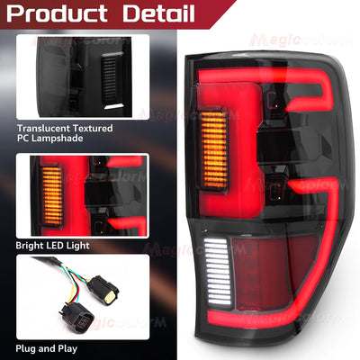 Feux Arrière LED Ford Ranger T6 T7 T8 2012-2022