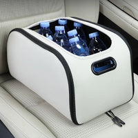 Organiseur Voiture Siège et Coffre Similicuir 38 x 26 x 21 cm