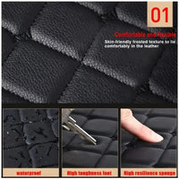 Tapis de Sol Peugeot 208 II P21 2019-2026 Sur Mesure Cuir Synthétique Matelassé 5 Places
