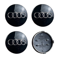 Cache-Moyeux Audi A3 A4 A6 60mm 61mm 68mm 69mm — détail du support