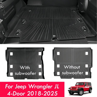 Tapis de Coffre Jeep Wrangler JL 4 Portes TPE