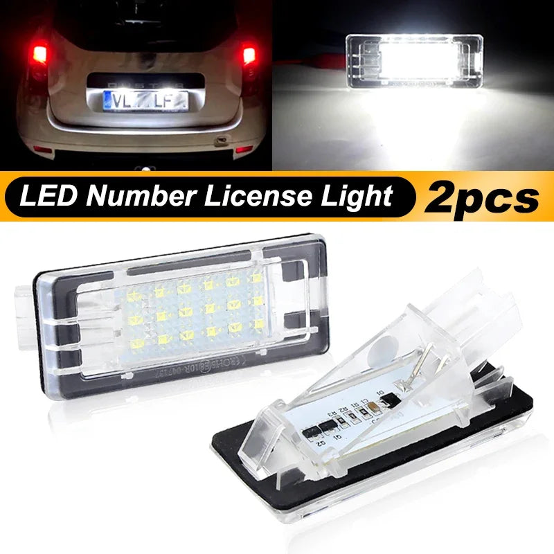 Éclairage de Plaque LED Dacia Duster 12V
