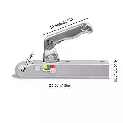 Tête d'Attelage 50 mm Acier Pressé 750 kg