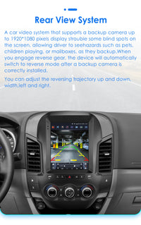 Autoradio Android Ford Ranger 2012-2015 Écran Vertical 9,7 Pouces CarPlay Sans Fil GPS DSP