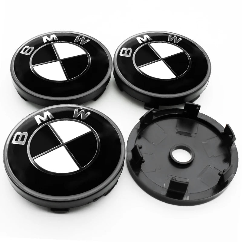 Cache-Moyeux BMW E90 F30 F10 X1 X5 56mm 60mm — vue arrière