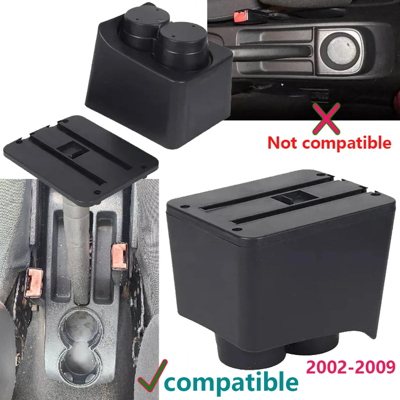 Accoudoir Central VW Polo 9N 2002-2009 Boîte de Rangement
