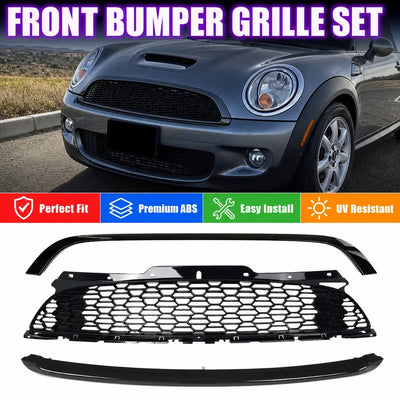 Calandre Mini Cooper R55 R56 R57 Nid d'Abeille 2007-2015