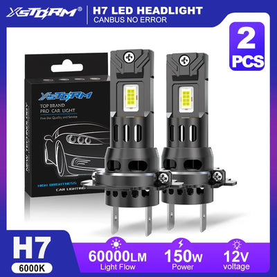 Ampoules LED H7 H1 H4 Canbus 6000K 12V (Kit Auto)