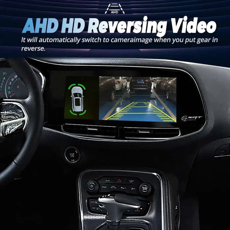 Autoradio Android 13 Écran QLED Dodge Challenger SRT Hellcat 2010-2023 CarPlay Sans Fil GPS 4G