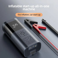 Booster de Batterie Voiture 600A Compact avec Compresseur 6000 mAh