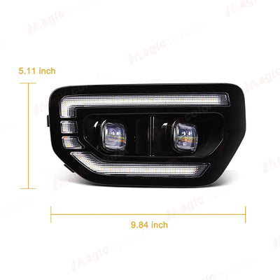 Feux Antibrouillard LED Ford Ranger T9 Tremor (2023-2024) DRL
