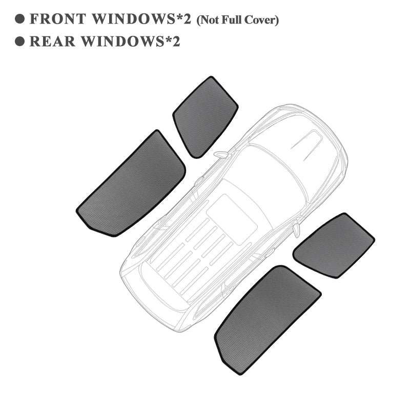 Pare-Soleil Magnétique Sur Mesure Kia Picanto 2018-2024