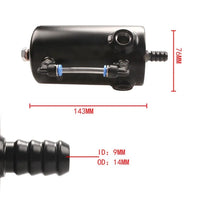 Récupérateur d'Huile Universel Aluminium Tube de Niveau et Reniflard