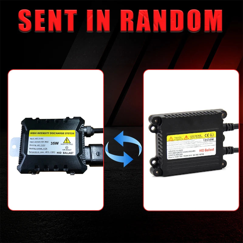 Ampoules Xénon HID Kit Ballast Slim 35W 55W