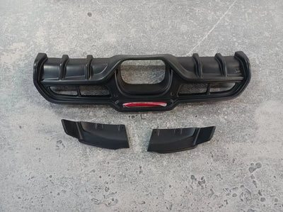 Lames de Pare-Chocs Arrière Carbone BMW Mini Cooper JCW