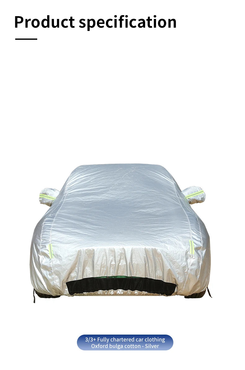 Housse de Protection Voiture Tesla Model 3 et Model Y Oxford Imperméable