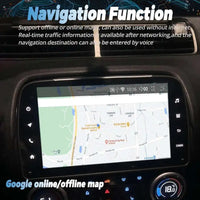 Autoradio Android Chevrolet Camaro 2010-2015 Écran 8 pouces CarPlay Sans Fil GPS 4G