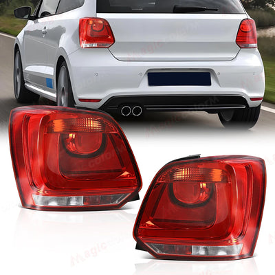 Feux Arrière VW Polo 6R 2009-2014 Sans Ampoule 12V