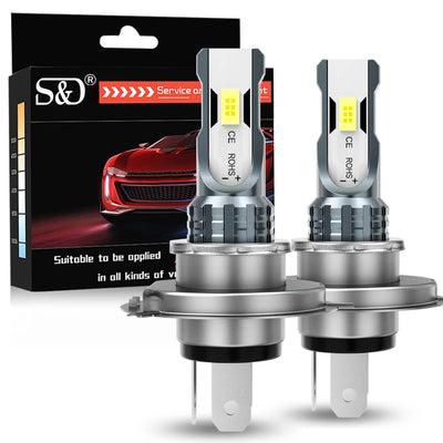 Ampoules LED BMW H8 H11 H4 9005 30000LM Canbus CSP
