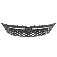 Calandre de Radiateur Avant Opel Astra K 2015-2019 Maille Noir Brillant et Baguettes Chromées
