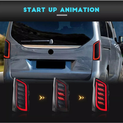 Feux Arrière LED Mercedes Vito Metris W447 Fumé 2015-2022