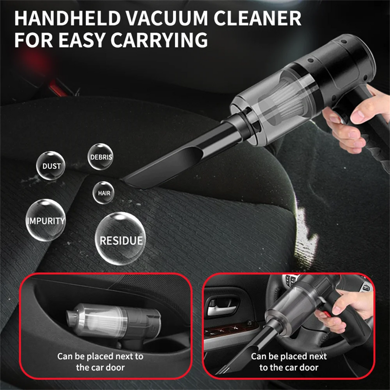 Aspirateur de Voiture à Main Compact Sans Fil