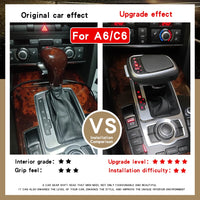 Pommeau de Vitesse LED Audi A4 A6 Q7 — gros plan