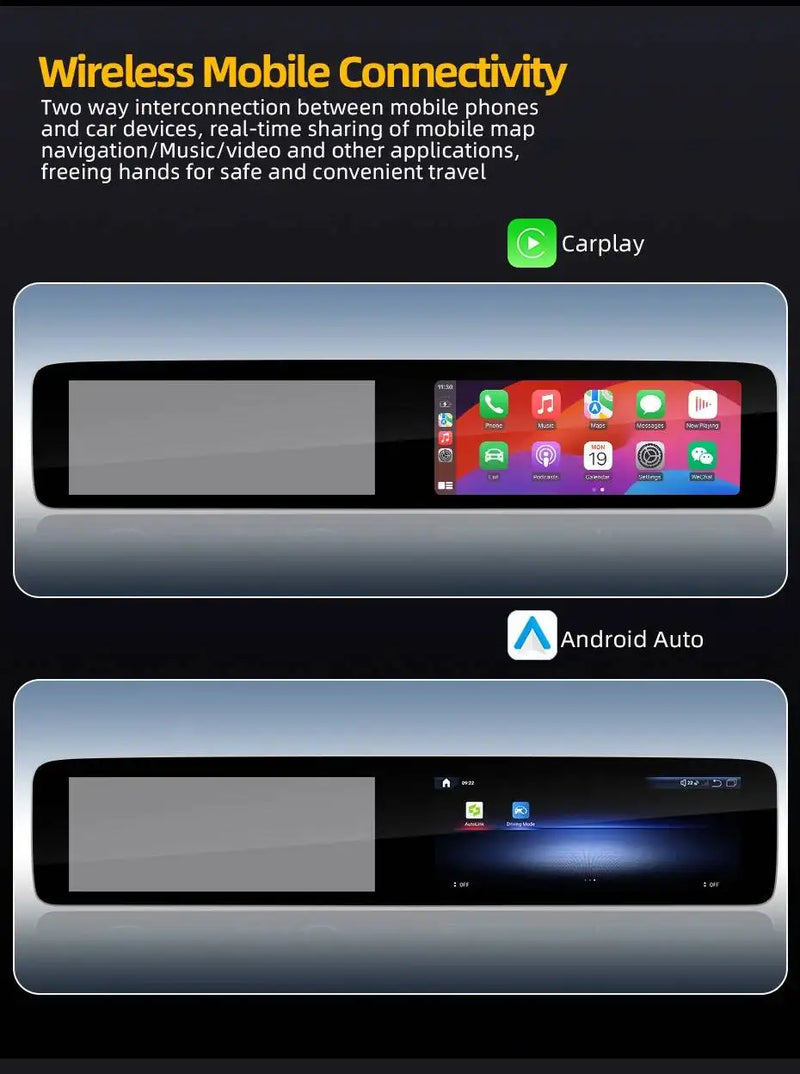Autoradio Écran 24,6 Pouces Mercedes Classe G W463 2013-2025 GPS Android CarPlay 4G