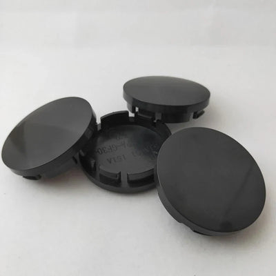 Cache-Moyeux Universels 56mm ABS Noir ou Argent