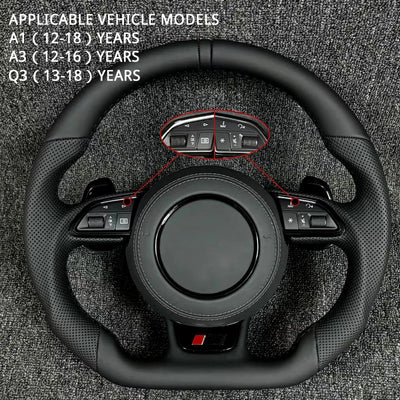 Volant Sport Fond Plat Audi A3 A4 A6 Q5