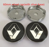 Emblèmes Cache-Moyeux 3D 56mm 60mm 68mm 4 Pièces — détail du support
