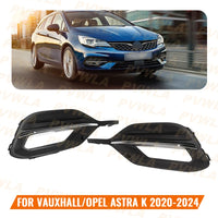 Grille de Pare-Chocs Avant Opel Astra K 2020-2024 Cache Latéral Gauche ou Droit avec Bande Chromée
