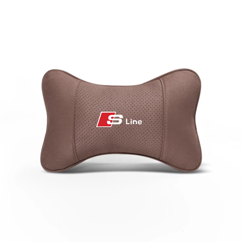 Coussin de Nuque Suédine Appuie-Tête Voiture Audi Q7 A6