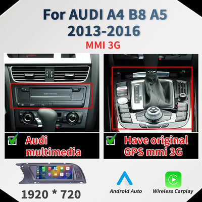 Autoradio Audi A4 B8 A5 CarPlay