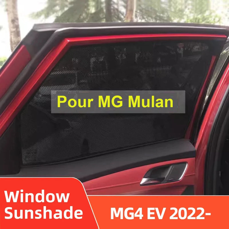 Magnetic Sunshade MG4 EV 2022-2024 Windshield and Windows