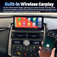 Autoradio Android 14 Écran 10,25 Pouces Lexus NX 200 200t 300h 2014-2016 CarPlay DSP 4G