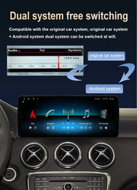 Autoradio Android 16 Mercedes ML GL GLE GLS W166 X166 2012-2019 Écran 12,3 pouces CarPlay NTG