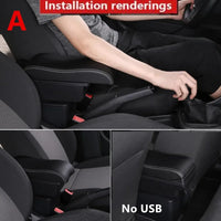 Accoudoir Central Citroën C3 C4 Rangement Simple ou Double 3 USB