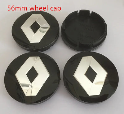 Emblèmes Cache-Moyeux 3D 56mm 60mm 68mm 4 Pièces