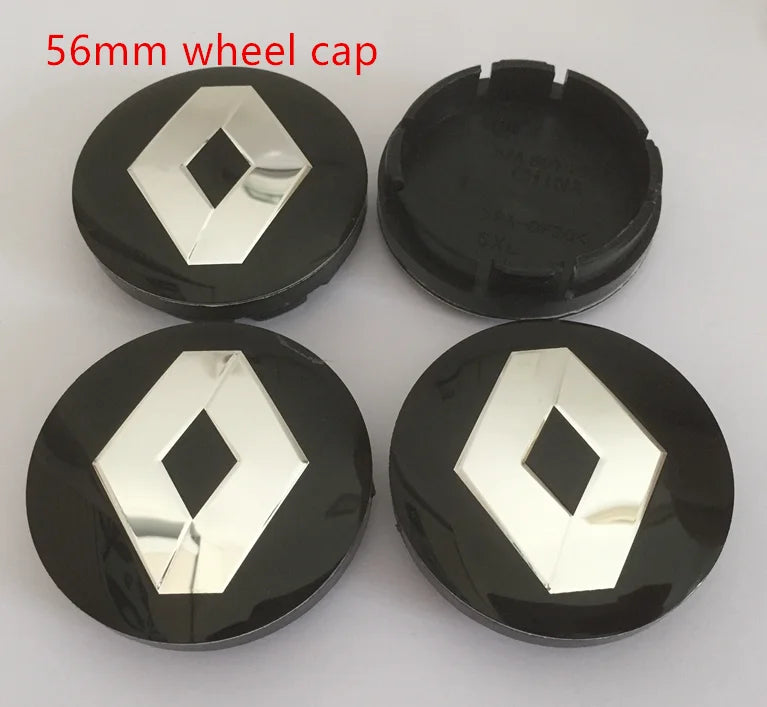 Emblèmes Cache-Moyeux 3D 56mm 60mm 68mm 4 Pièces