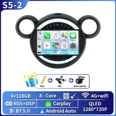 Autoradio Android CarPlay MINI Cooper R56 R60 2006-2015