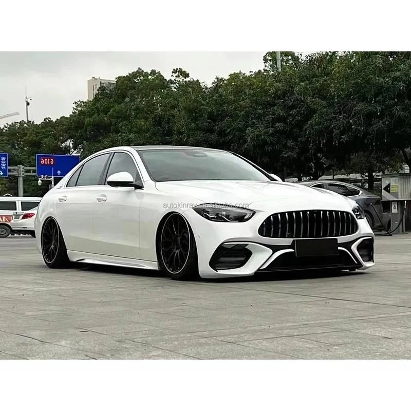 Kit Carrosserie Mercedes Classe C W206 Style C63 AMG : Pare-Chocs en PP et Calandre