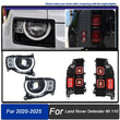Phares LED et Feux Arrière Land Rover Defender 90 110 2020-2025 Feux de Jour Clignotants