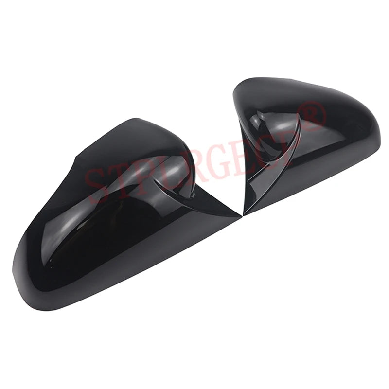 Coques de Rétroviseurs Renault Captur 1 2013-2016 Noir Brillant