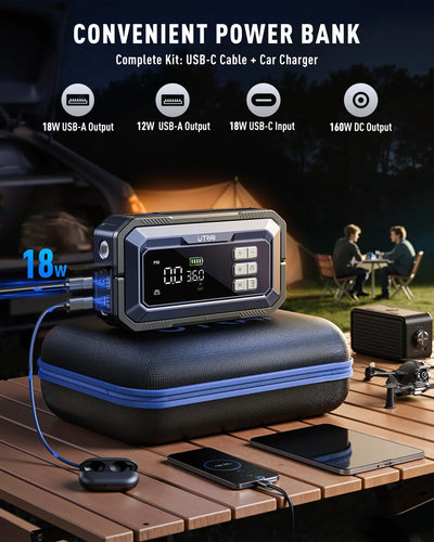 Booster de Démarrage UTRAI JS-30 7000A Diagnostic OBD
