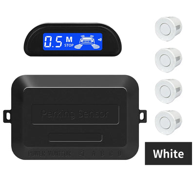 Radar de Recul Hippcron Écran LED 4 Capteurs 22 mm