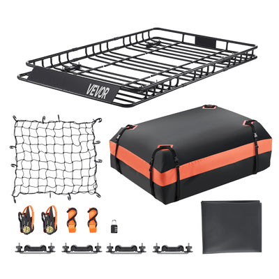 Panier de Toit Acier SucceBuy 163 cm Charge 113 kg