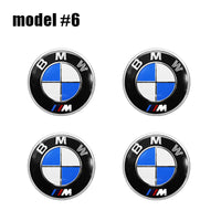 Cache-Moyeux BMW G20 G30 F30 X3 X5 56mm 60mm 65mm — vue de trois quarts
