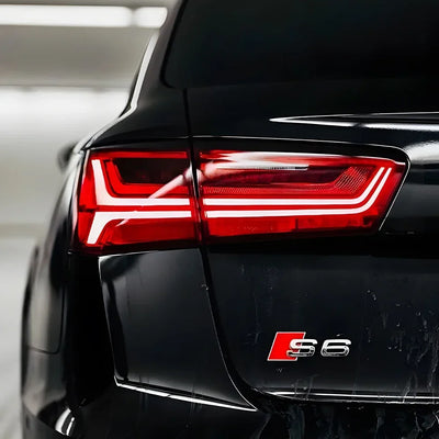 Feux Arrière LED Audi A6 C7 S6 Style Arête de Poisson