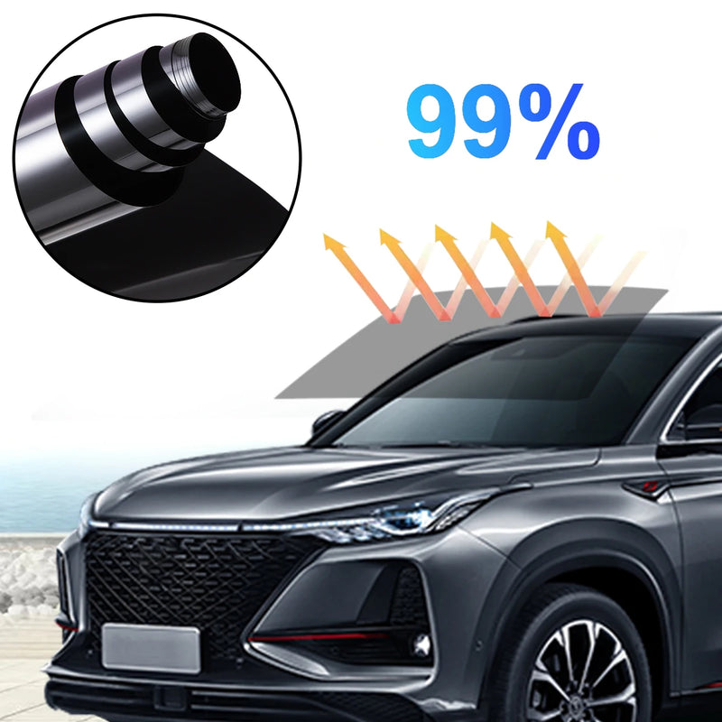 Car Window Tint Film Roll 50 cm x 3 m 6 Shades